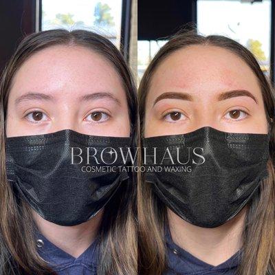 Brow wax & Hybrid Tint by Victoria