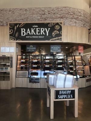 Fresh bakery welcomes all guests!