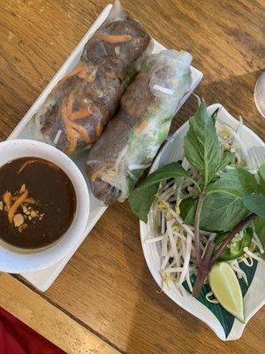 Grilled Pork Spring Rolls (A1)