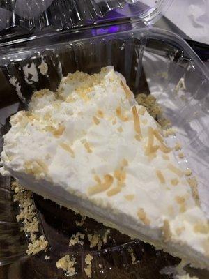 Coconut cream pie