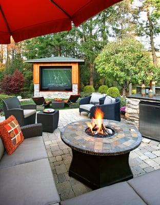 The perfect outdoor space! Contact us today for more information www.audiovideoct.com