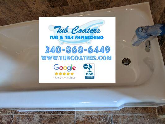 Call Now to make your old tub look new with a Tub Coaters Refinishing job!