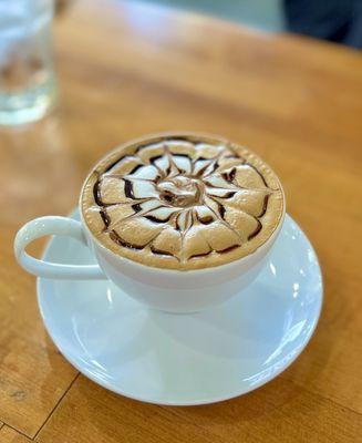 Small mocha - delicious and beautiful!