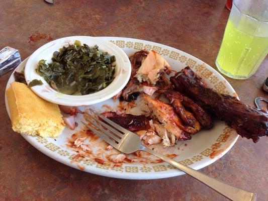 Sampler!  Outstanding barbecue!