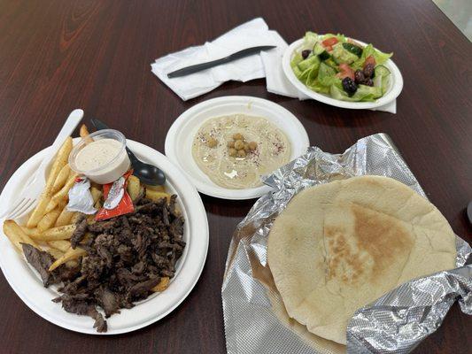 Beef Shawarma Plate