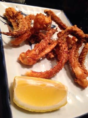 Fried squid