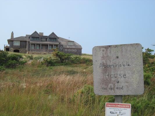 Abominable House, as seen from the trail