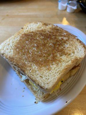 Breakfast Sandwich in Texas Toast