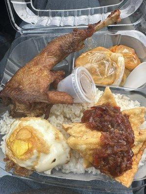 Nasi Padang Combo