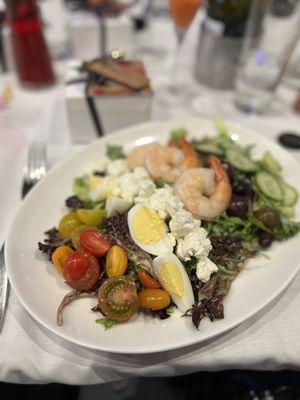 Shrimp Mediterranean salad