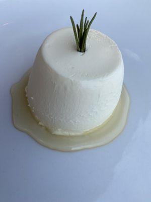 Rosemary honey Panna cotta