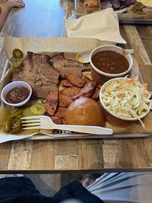 Definitely the worst BBQ in the greater Houston area! Buyer beware. Brisket tasted like dry pot roast and the Turkey Sausage made me gag!