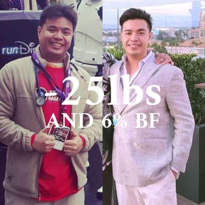 Nick Cruz is down over 25lbs and counting! He is only 10lbs away from his goal weight.