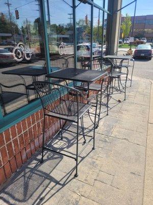 Outdoor seating, and more around the corner