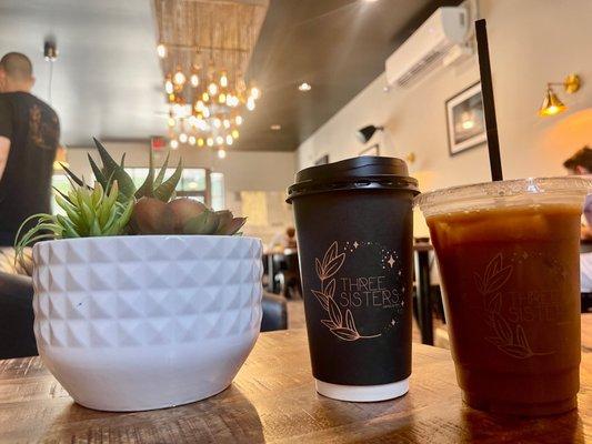 Cold Brew and Dirty Chai Latte