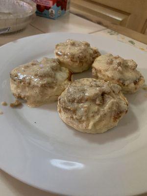 Biscuits and Gravy