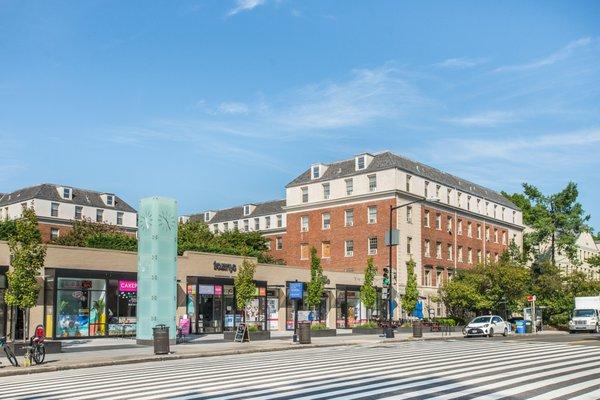 Cathedral Mansions Apartments, offices and retail in Woodley Park, D.C.