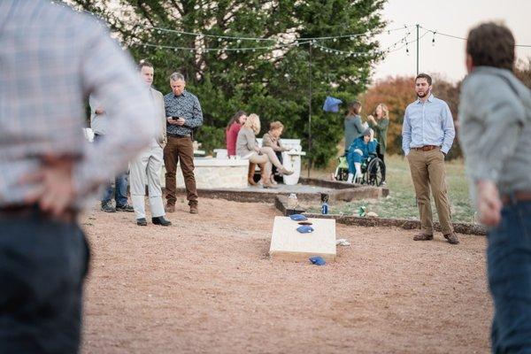 Games near the Firepit