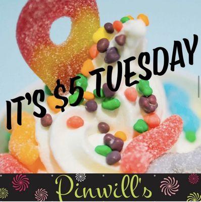 $5 Tuesday!