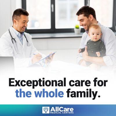 Exceptional Care for the Whole Family - AllCare Medical Centers, P.C.