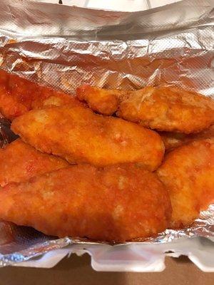 Buffalo chicken fingers.