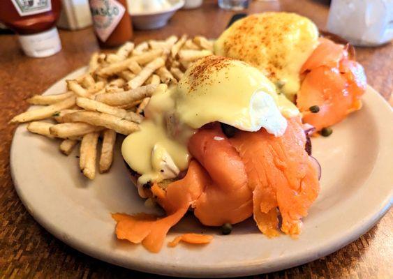 Salmon Eggs Benedict