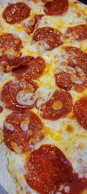 Pepperoni pizza