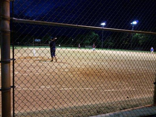 Coed softball