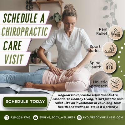 Ready to Feel Your Best? Schedule Your Chiropractic Adjustment Today!