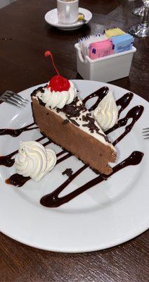 Chocolate mousse cake