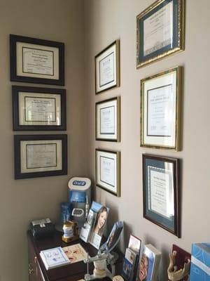 Our consultation room at Associate Implant & Family Dentistry