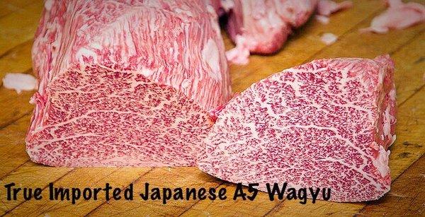 True Imported Japanese A5 Wagyu Beef Tenderloin. Fresh!