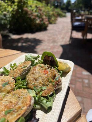 Baked clams