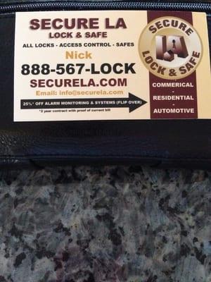 Secure LA Lock & Safe