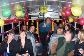 School buses can be party buses also.