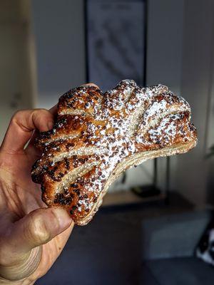 10/9/21 - Polish Kielbasy stand. Chocolate filled pastry #1.