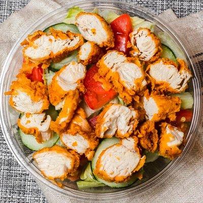 Crispy chicken salad