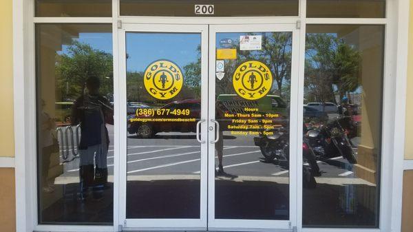 We do window vinyl too!