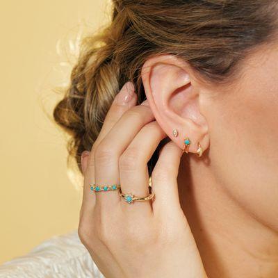 Say hello to the bright blue sky with our wonderful collection on sleeping beauty turquois!