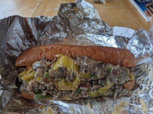 They have REALLY improved their Philly cheesesteak from their opening days.