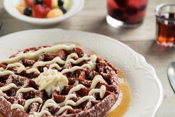 Red Velvet Waffle