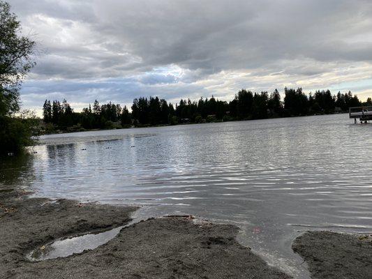 Lake in early June