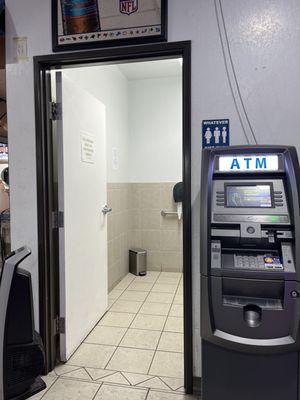 Restroom and ATM