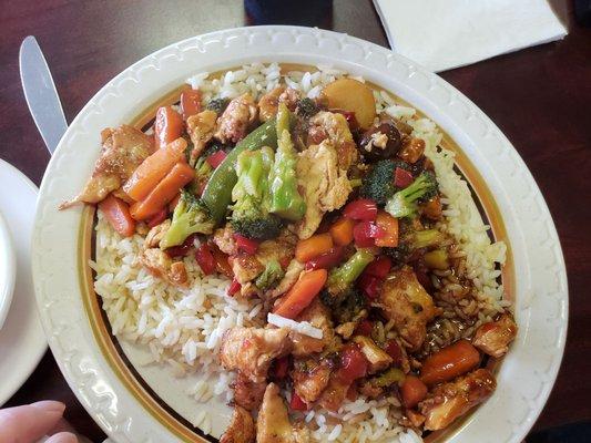 Chicken stir fry