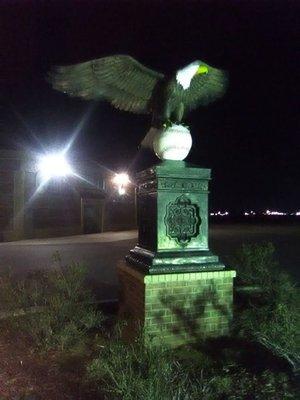 Eagle near the Eagle Baseball Field