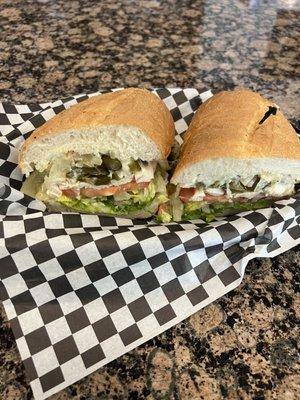 One of our amazing sandwiches called Mesquite Chicken!