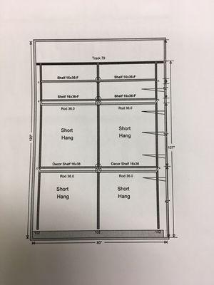 Closet assembly