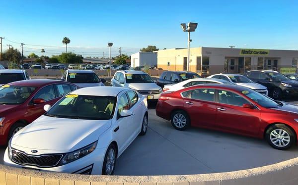 So many great cars on this lot.