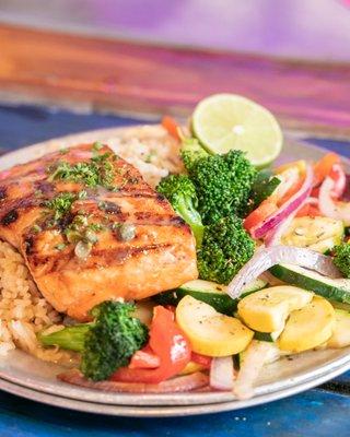 Grilled Salmon