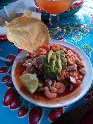 Ceviche a la Veracruzana